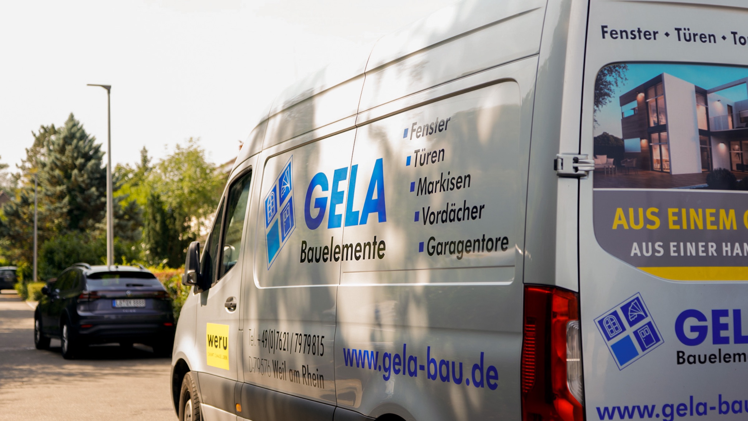Fuhrpark von GELA Bauelemente