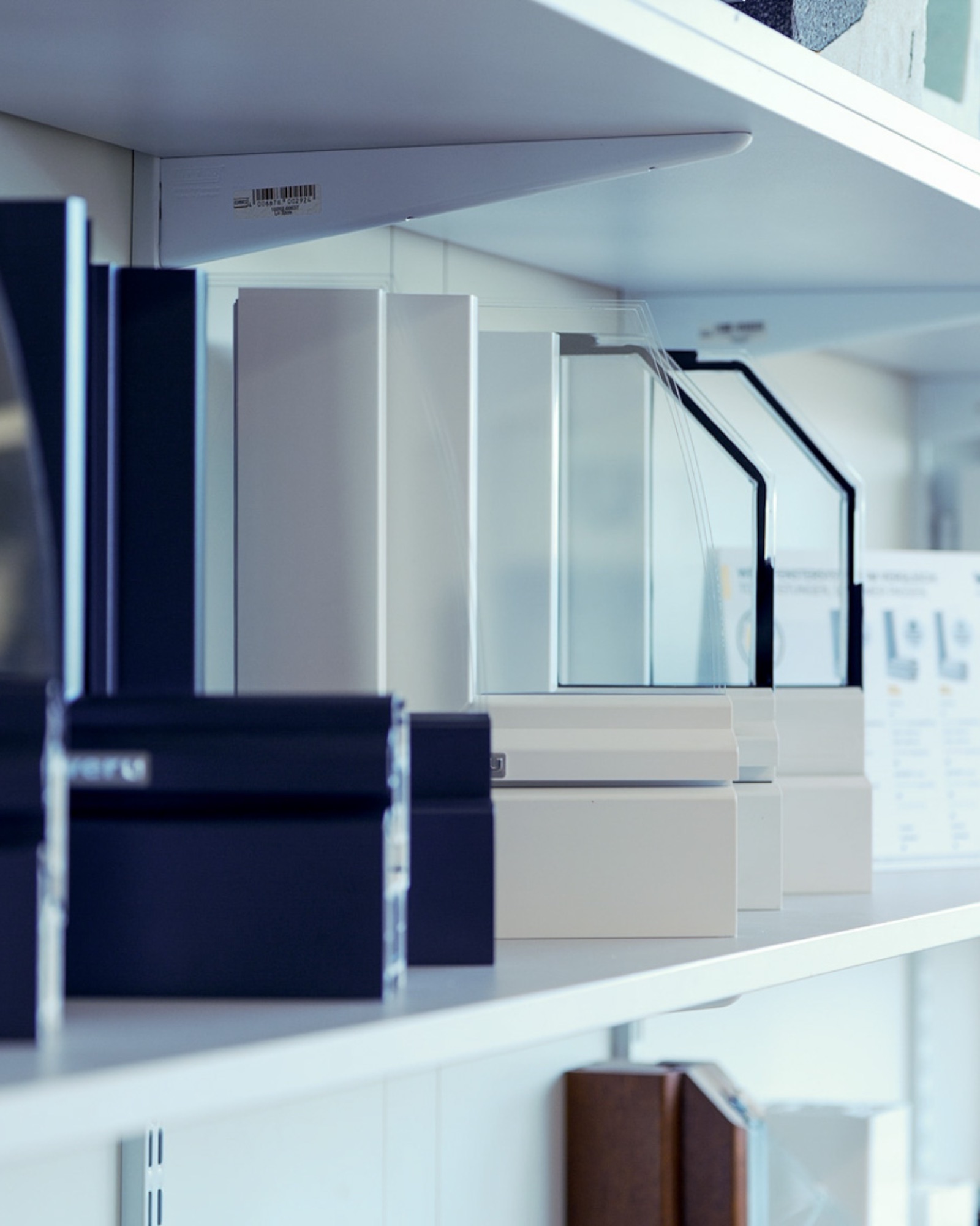 Muster im Showroom von GELA Bauelemente